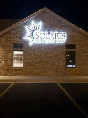 Solaris lit channel letters