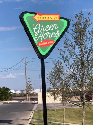 green acres sign